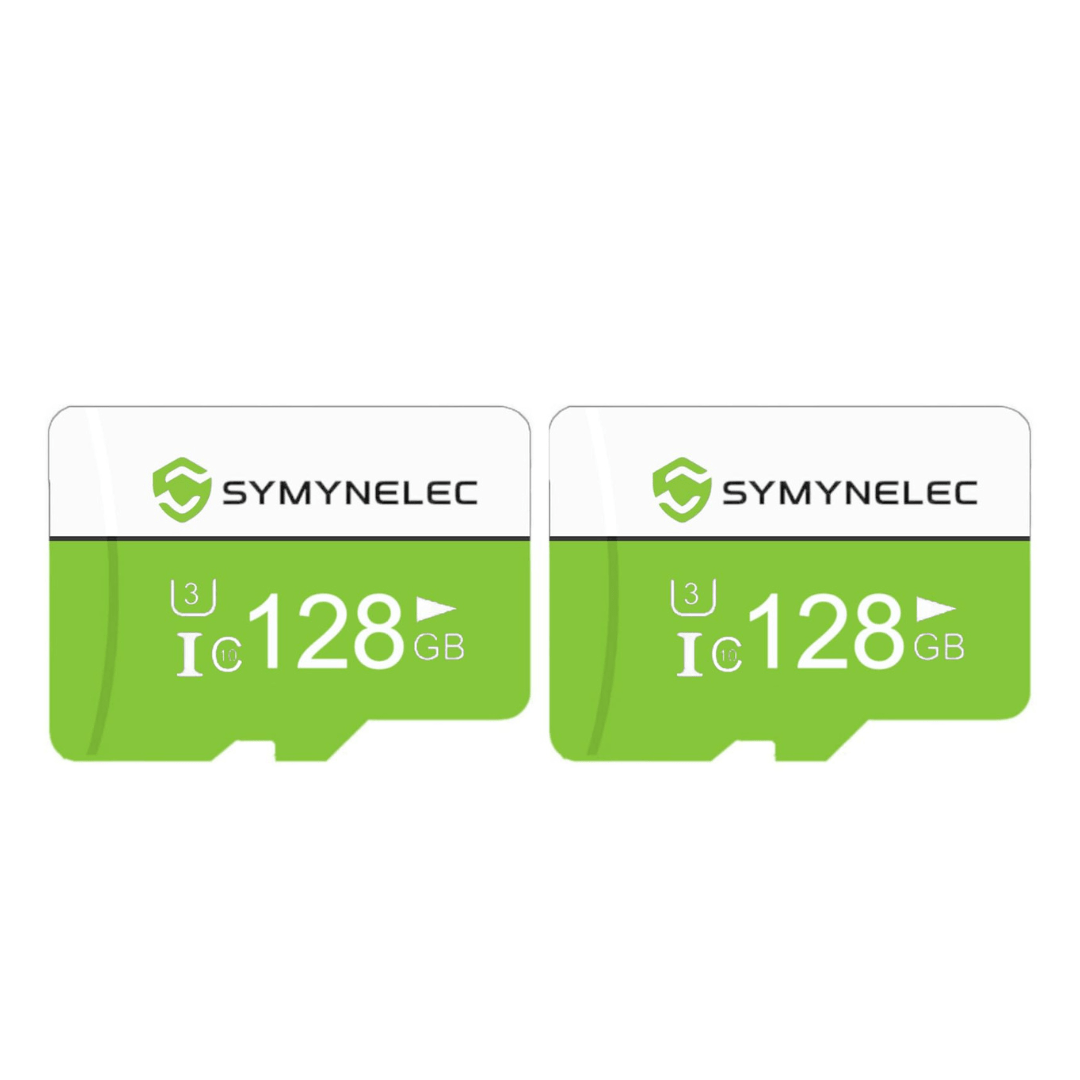 Tarjeta TF SYMYNELEC de 128 GB, tarjeta de memoria Full HD de alta velocidad, tarjeta de almacenamiento TF de clase 10 para computadora, cámara, teléfono, cámara de tablero, tableta y PC