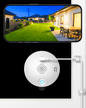 Gosulub Window Cameras for Home Security: Indoor Camera for Outdoor Monitoring with 2K Full Color Night Vision Motion Human Vehicle Detection Easy Installation