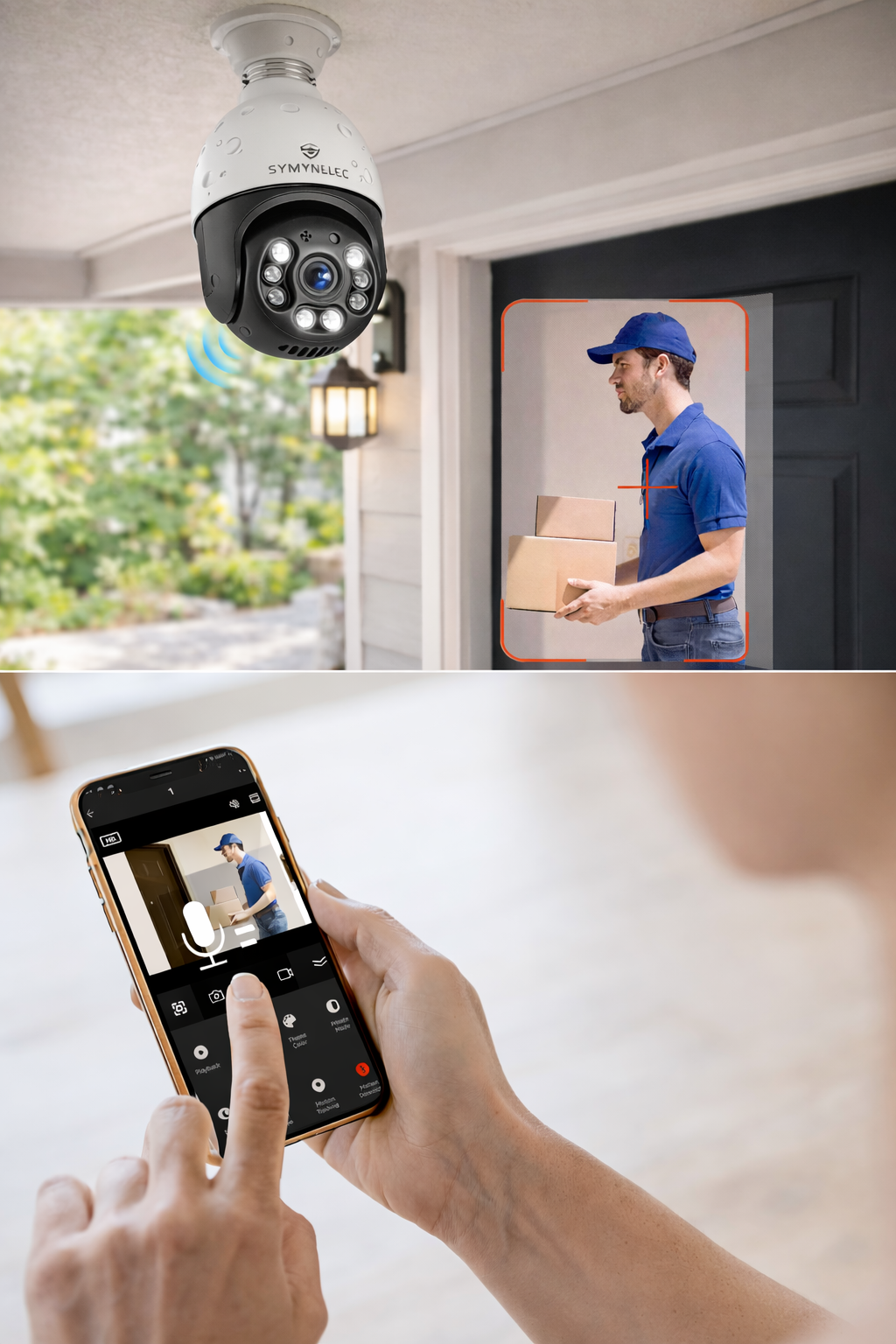 Symynelec Security Cameras | Smart Home Protection & Easy Setup